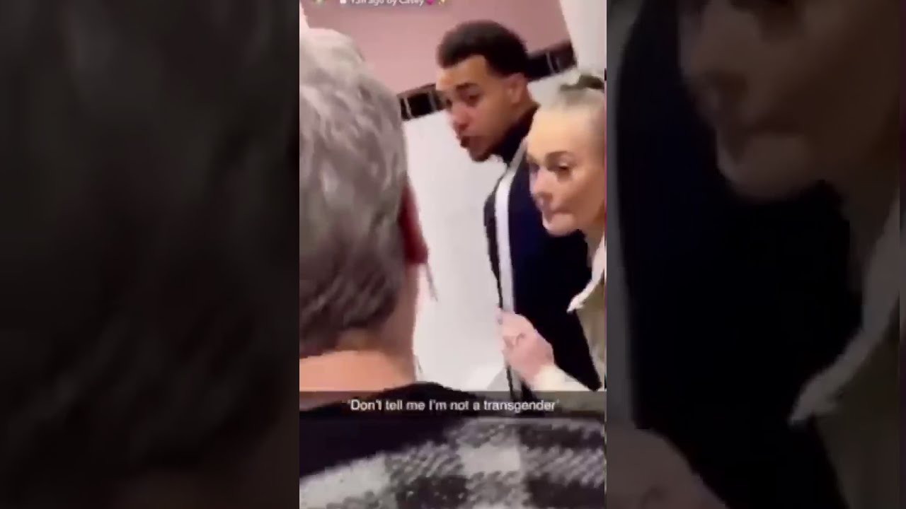 Man urinates in the women's bathroom, says 