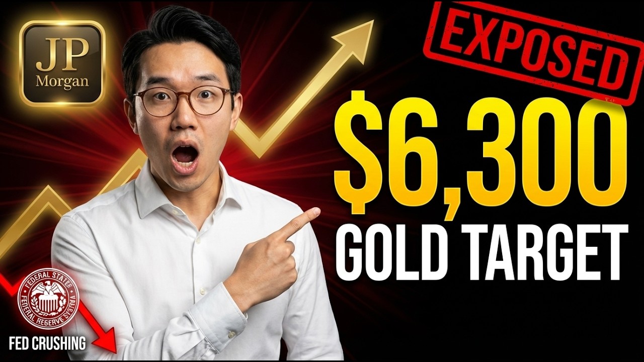 EXPOSED: JP Morgan Pumps Gold to $6300 While Fed Crushes Prices (Today)