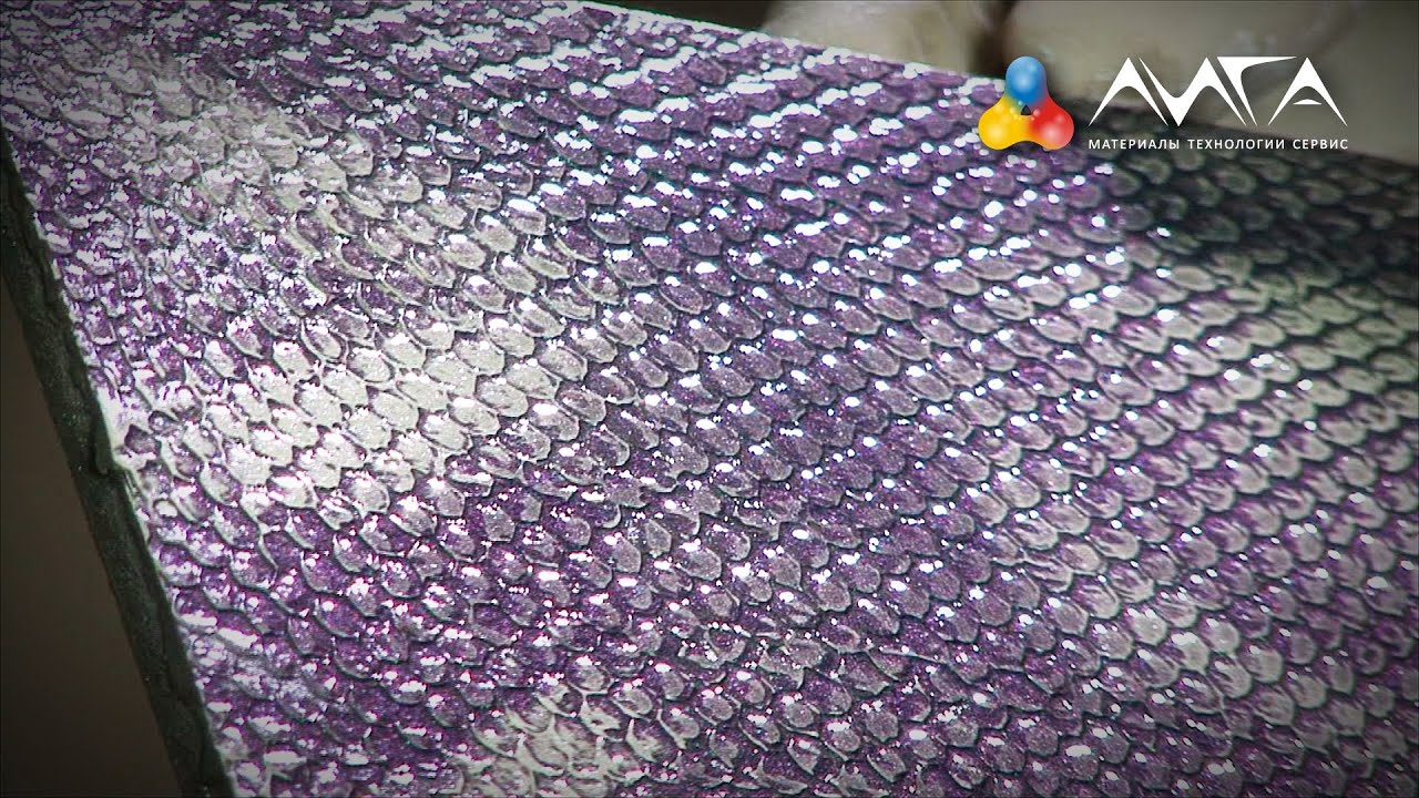 91. Эффект змеинной кожи на МДФ