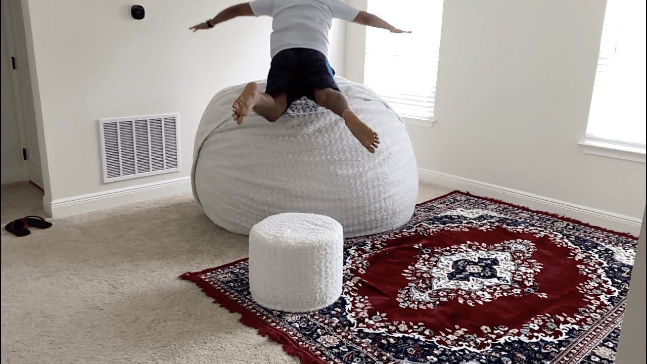 The SuperSac | LoveSac | Review | Giant Bean Bag Chair | Unpacking | Is Lovesac worth it?