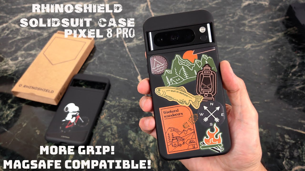 Чехол Rhinoshield SolidSuit для Google Pixel 8 Pro: новые материалы!