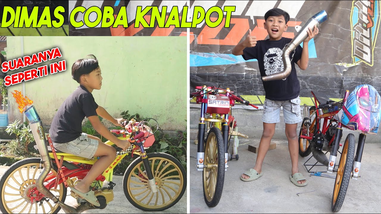 DIMAS COBA KNALPOT❗❗ GIMANA SUARANYA YA??