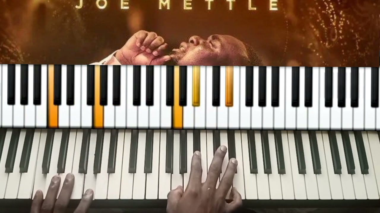 JOE METTLE-WOYE MA ME (YOU ARE GOOD TO ME) PIANO TUTORIAL