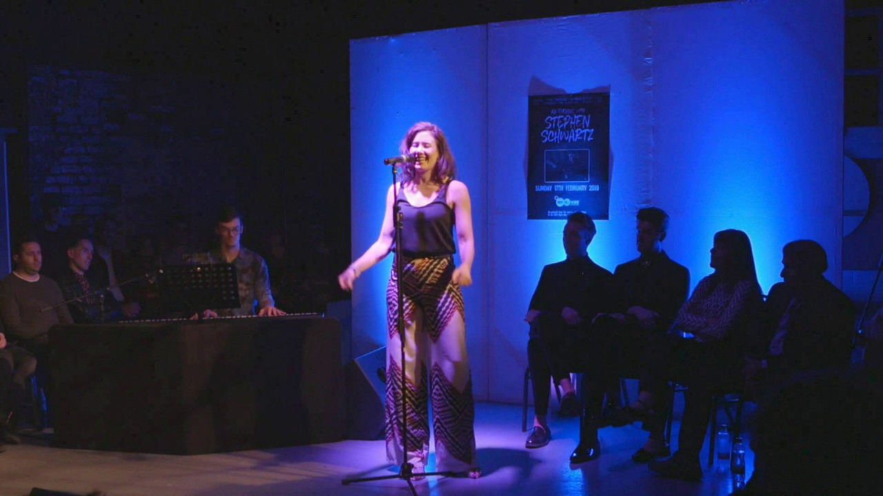 On The Right Track - Pippin - Genevieve Nicole - An Evening With Stephen Schwartz