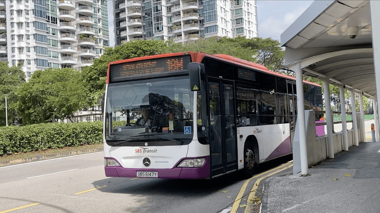 SBS Transit Service 18M First Day of Service