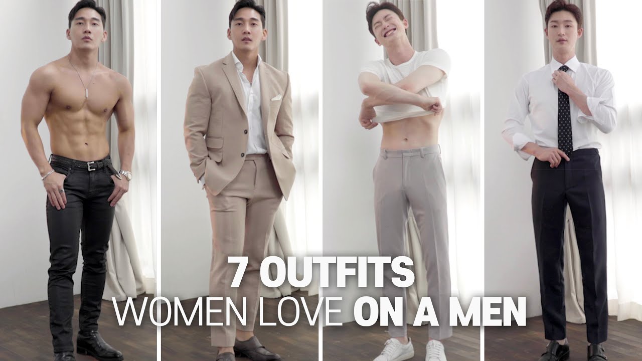 7 Things Men Wear That Women Love l Date outfits for man l 여자들이 좋아하는 7가지 남자 데이트 룩 !!