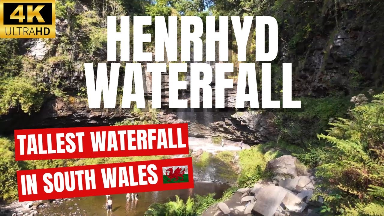 Henrhyd Waterfalls Trail Walk | Neath, Wales | Virtual Walking Tour