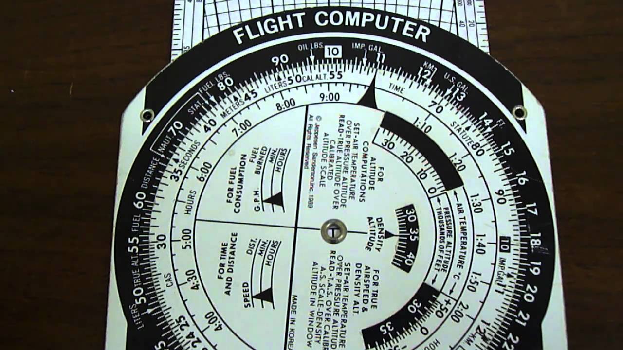 E6B Flight Computer: Flight Time
