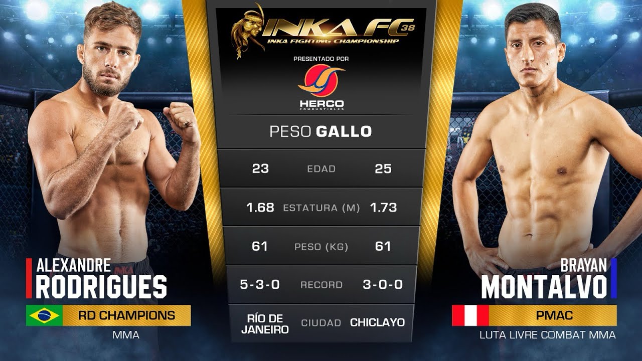 INKA FC 38: ALEXANDRE RODRIGUES VS. BRAYAN MONTALVO (FULL FIGHT)