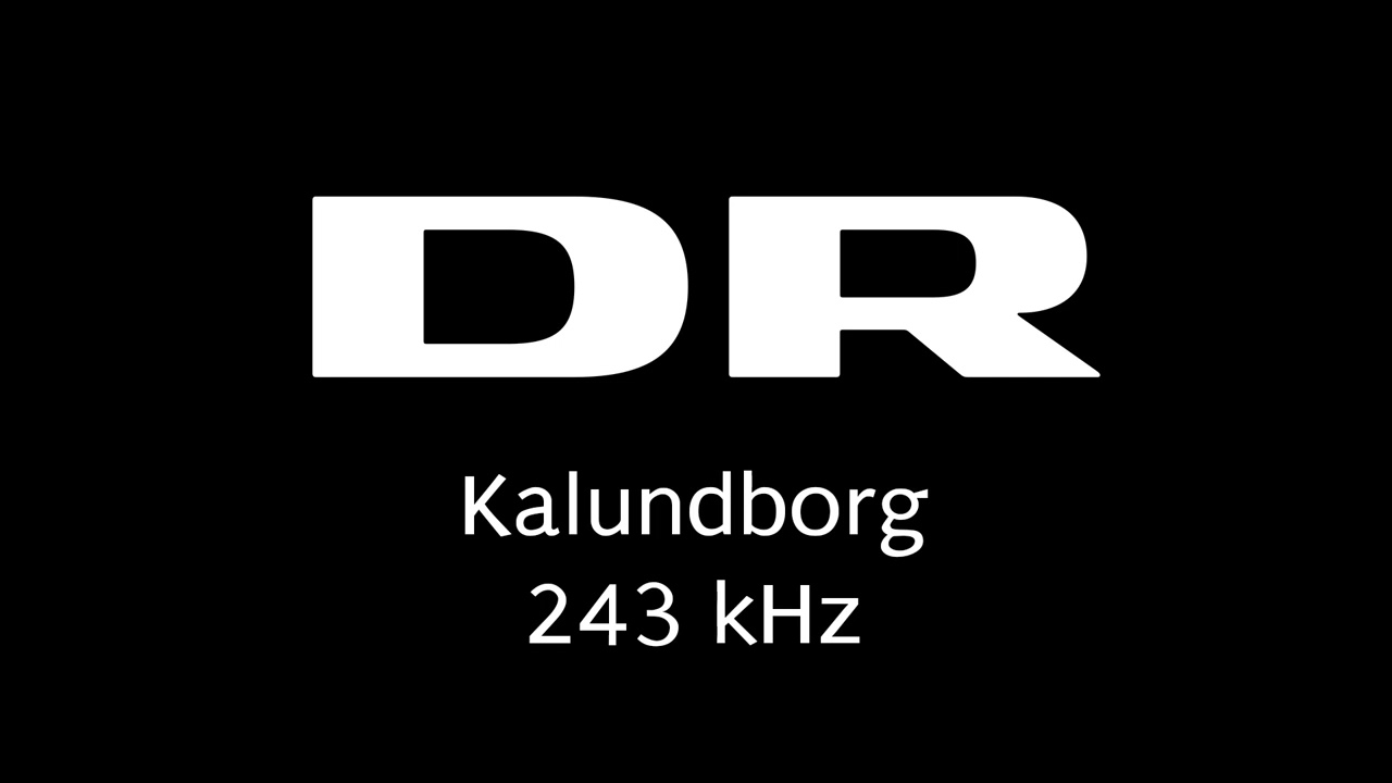 DR 243 kHz Kalundborg langbølge shutdown notice (Abschalthinweis / Meddelelse om nedlukning)