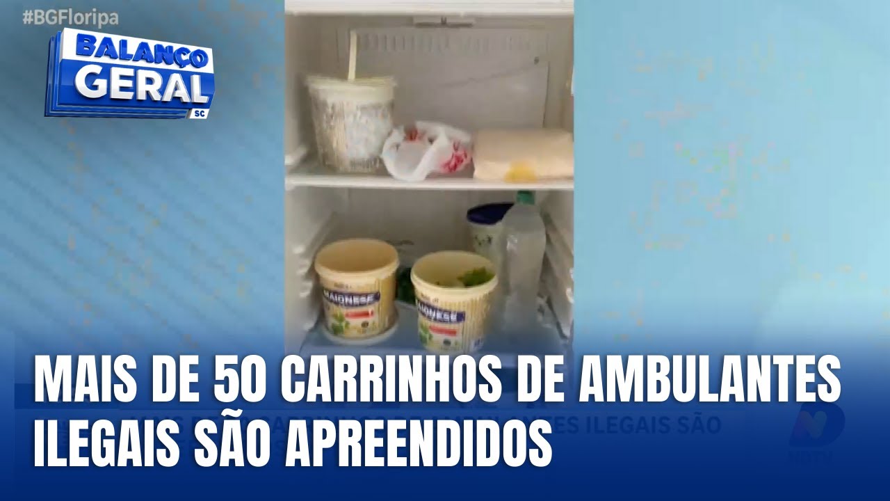 Operação integrada apreende mais de 50 carrinhos ilegais no Norte da Ilha