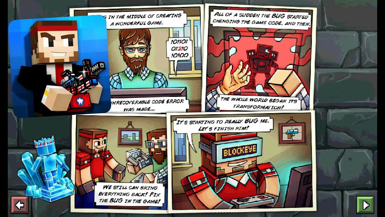 Pixel Gun 3D all campaign scenes! 12.2.1