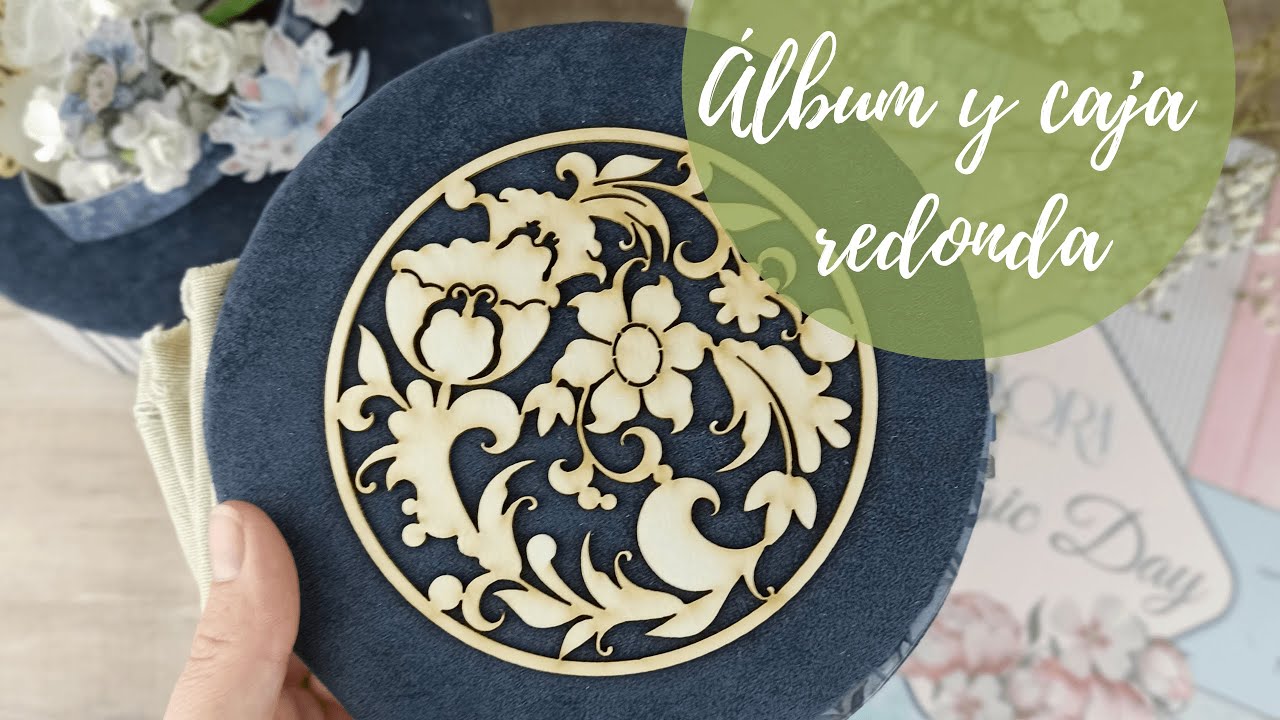 Álbum SCRAPBOOK redondo 👌 - Tutorial colaboración KORA PROJECTS 😍