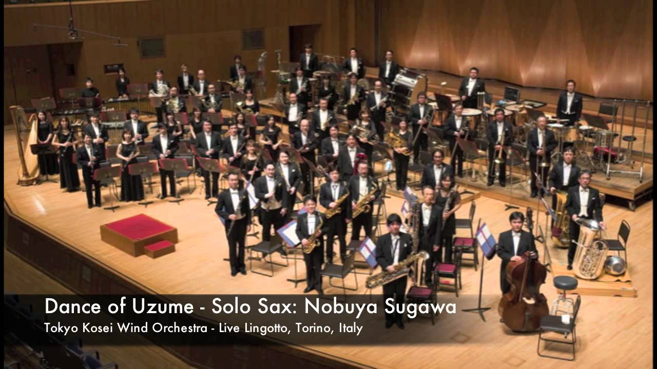 Tokyo Kosei Wind Orchestra - Dance of Uzume - Nobuya Sugawa Solo Sax - Live Lingotto, Torino, Italy