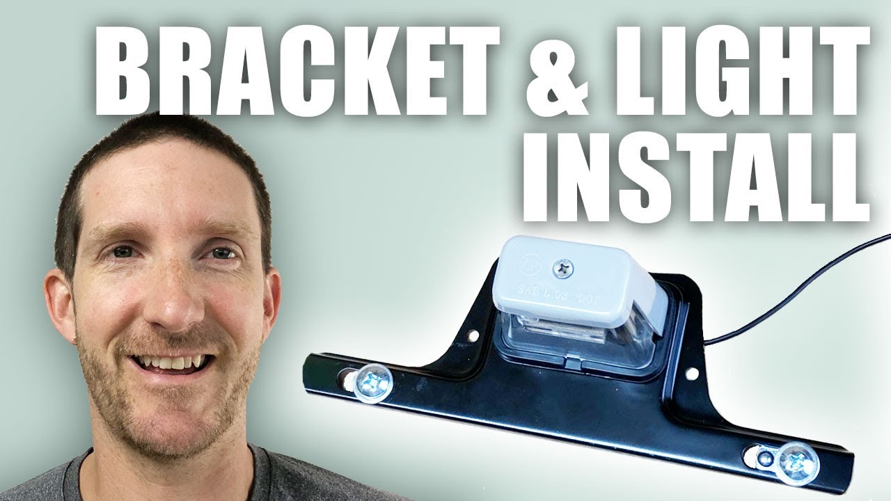 Golf Cart License Plate Light & Bracket Installation for Street Legal LSV Conversion