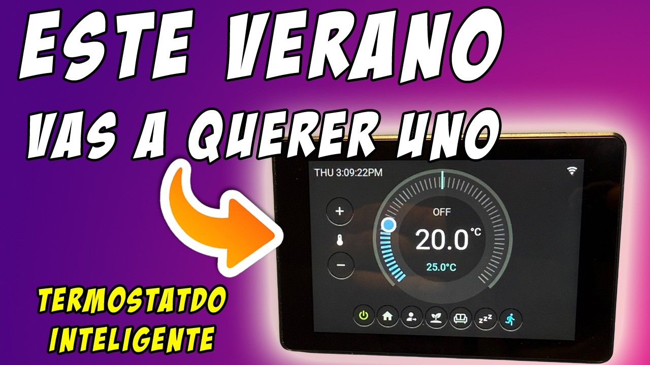 Automatiza cualquier aire acondicionado gracias a este TERMOSTATO INTELIGENTE