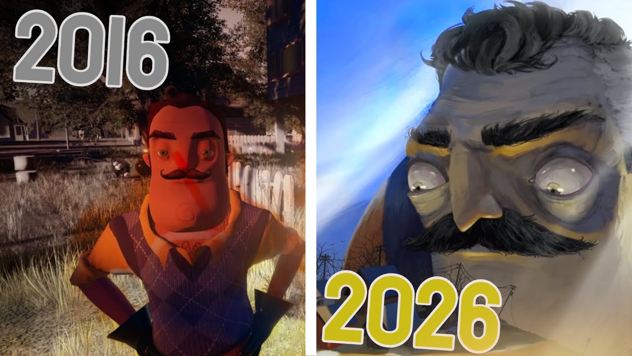 История франшизы Hello Neighbor за 10 минут