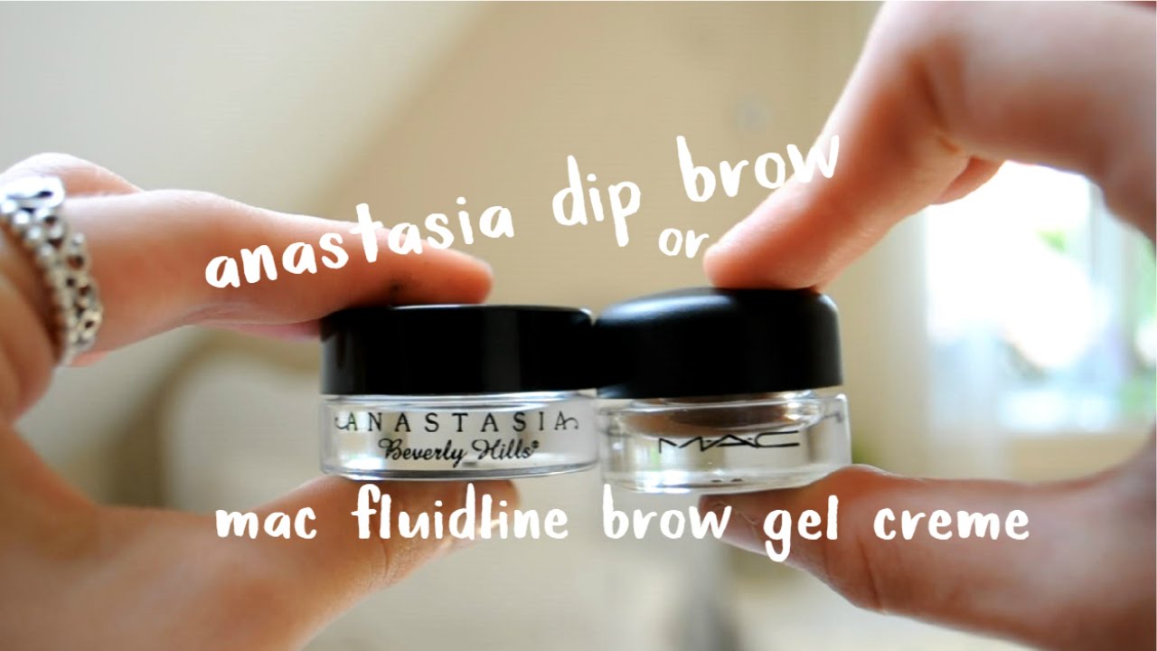 ANASTASIA DIP BROW OR MAC FLUIDLINE BROW GEL CREME
