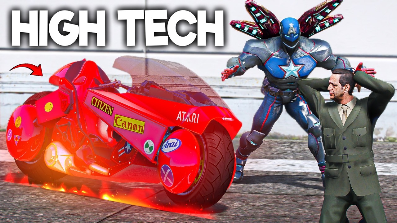 Stealing HIGH TECH BIGBIKES as Civil Warrior sa GTA 5