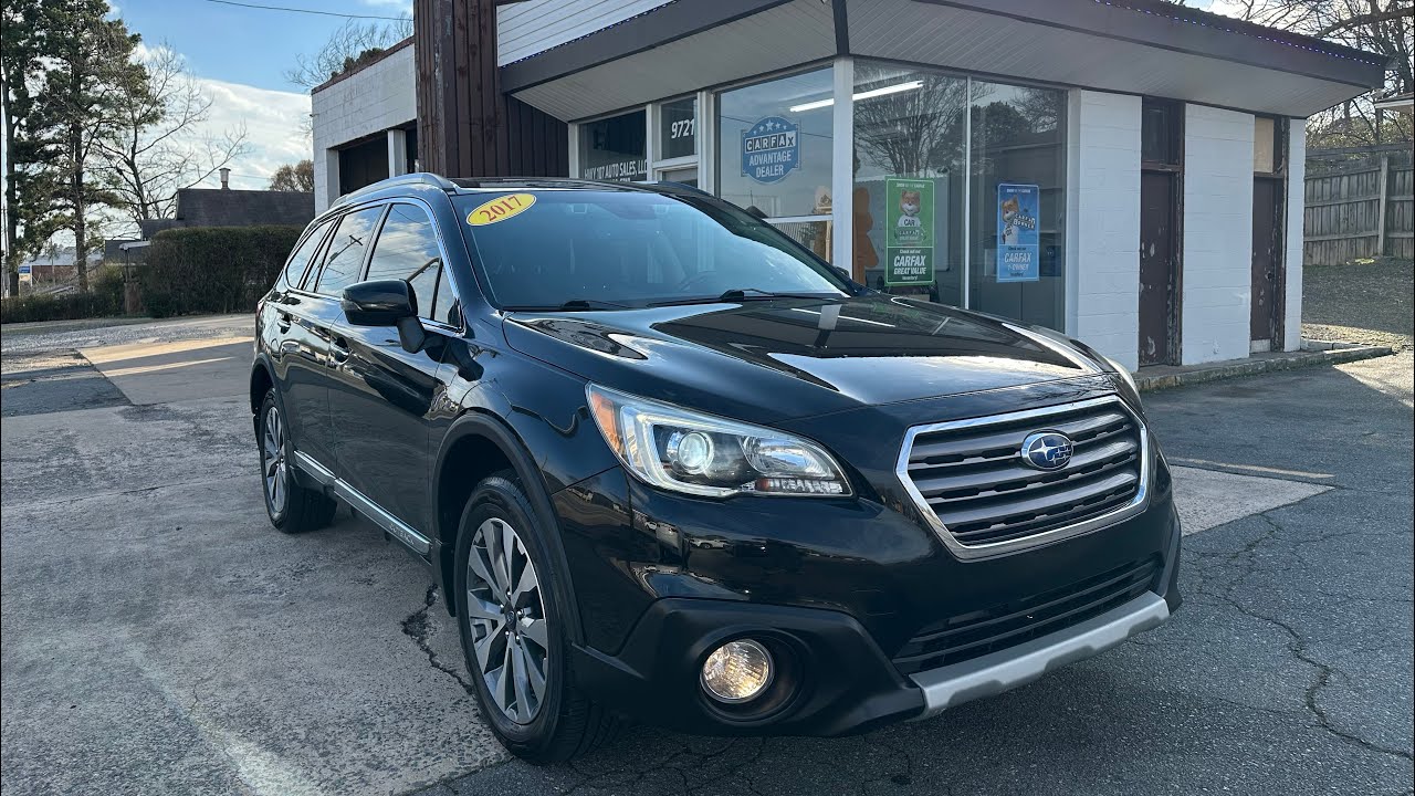 2017 Subaru Outback Touring AWD Crystal Black Silica - Virtual Walk Around