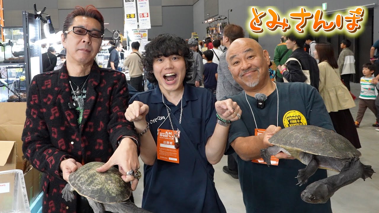 世界一美しい大トカゲ、実物やばすぎた…！【九州爬虫類フェス】