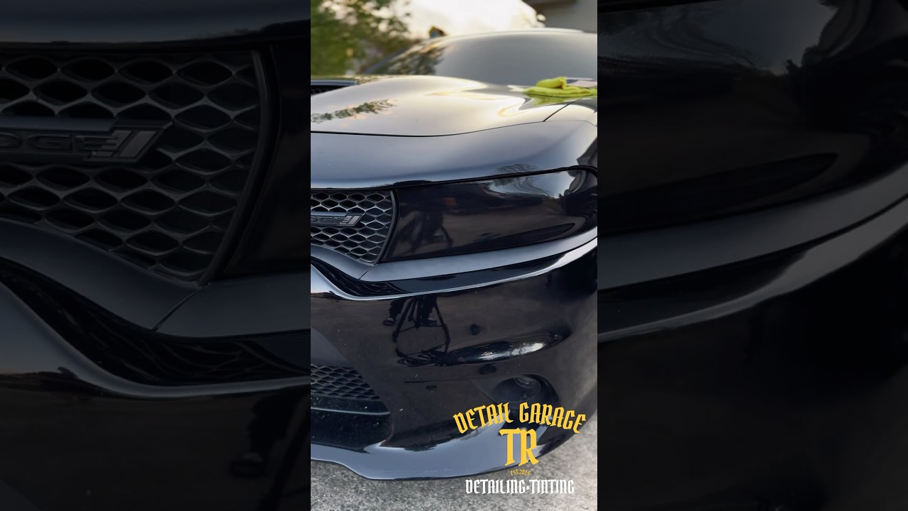 Charger RT Dark Smoked headlights 