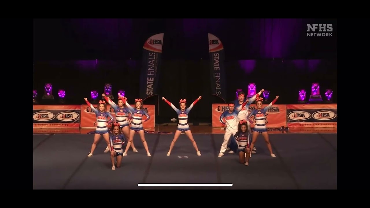 Hoffman Estates High School IHSA State Cheerleading Prelims 2023