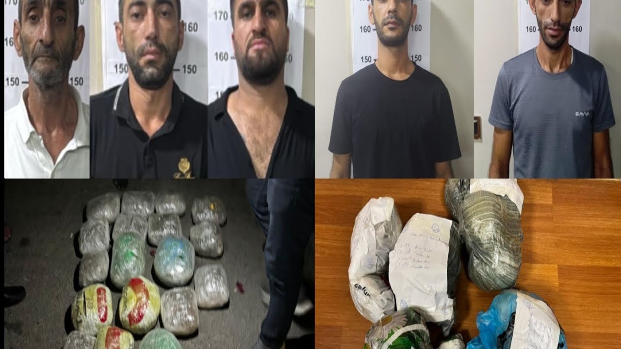 Yasamalda narkokuryerlər saxlanıldı: onlardan 27 kq narkotik vasitə aşkarlandı