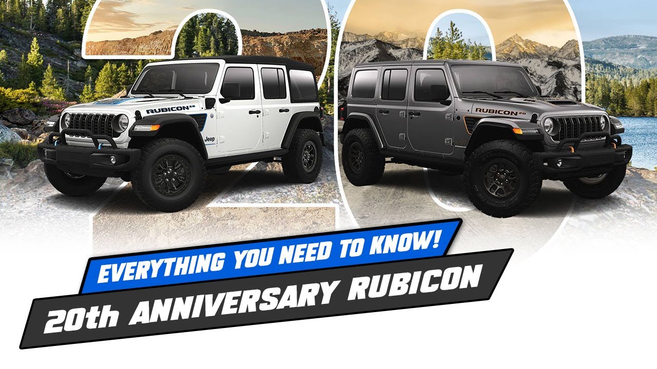 Jeep News | 20th Anniversary Jeep Wrangler Rubicon is HERE!!