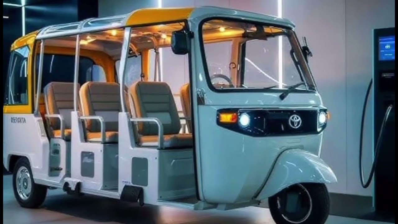 2026-Toyota JPN 9 Seater Auto Rickshaw-Next Gen hybrid with Advanced 