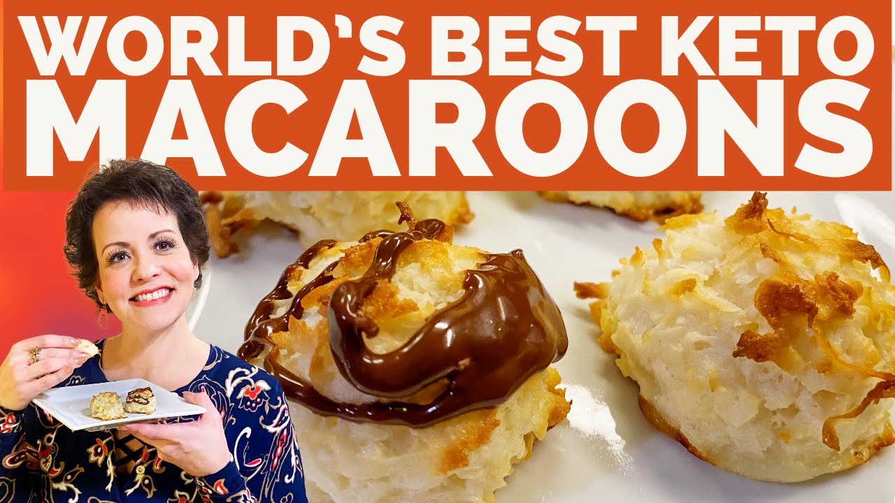 The Best Keto Coconut Macaroons - Only 4 Ingredients