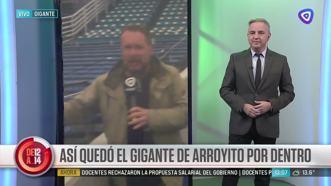 Así quedó el Gigante de Arroyito