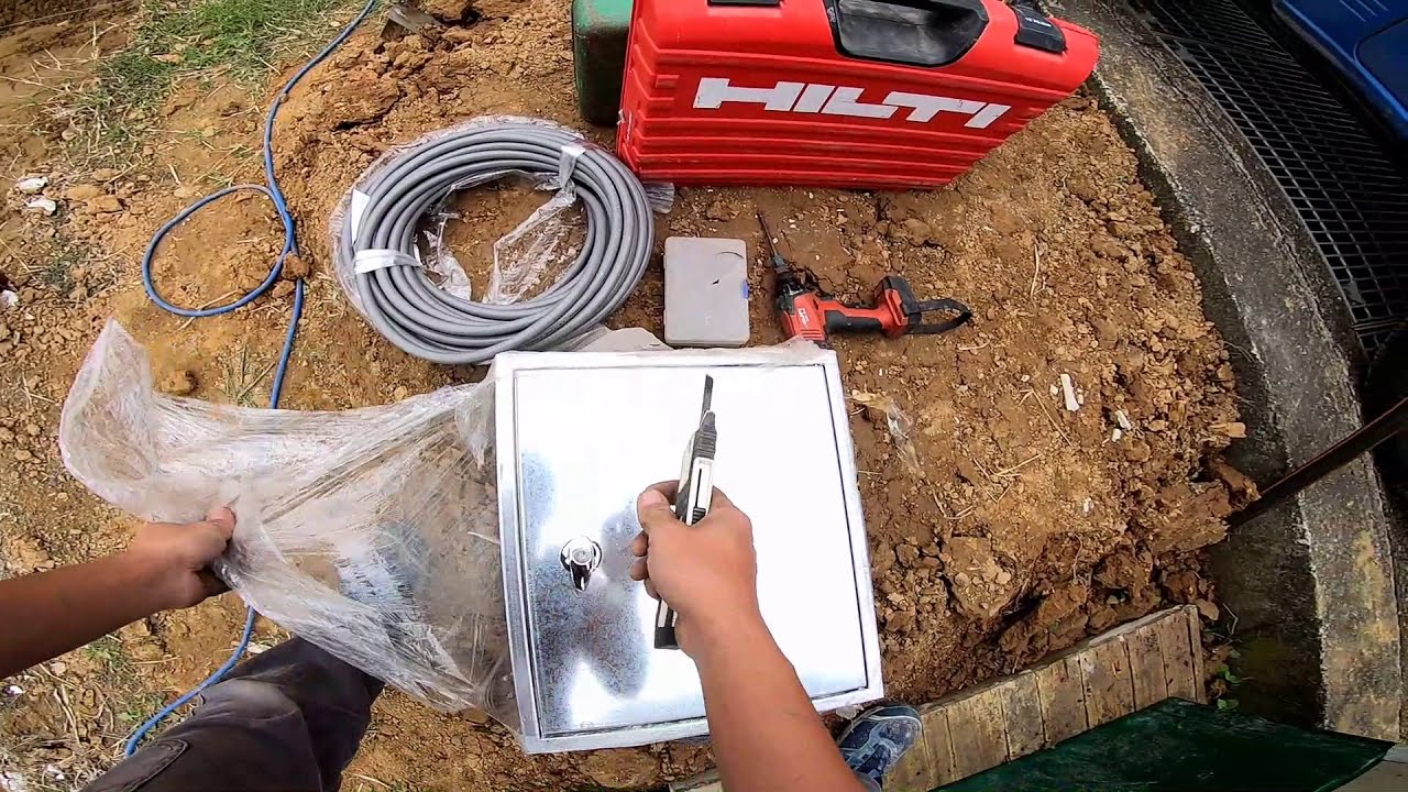 很會算長度，剛剛好的唷!!  臨時電施做 接地棒施做 接地銅線熔接......等等等.....