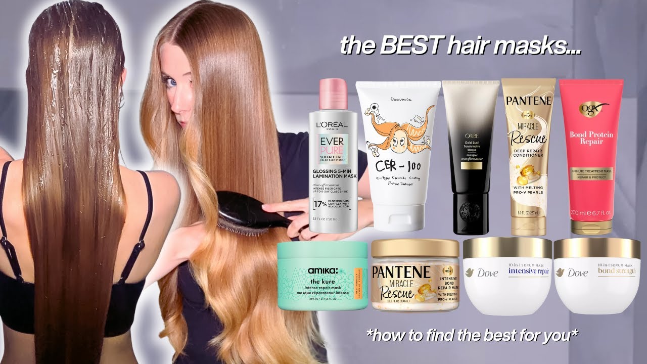The BEST Hair Masks for Healthy Hair! Which One Is Best For You?