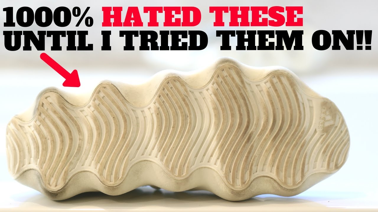 1000% HATED THESE SNEAKERS... UNTIL I PUT THEM ON FEET!!