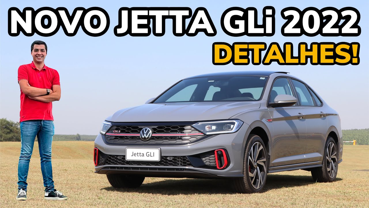 NOVO Volkswagen Jetta GLi 2022 em Detalhes! - Falando de Carros