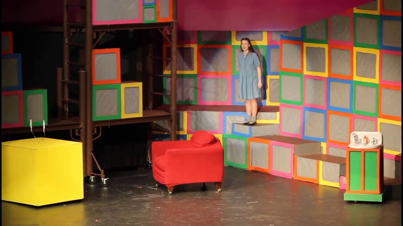Matilda scene 2 - Naughty, Green Hair