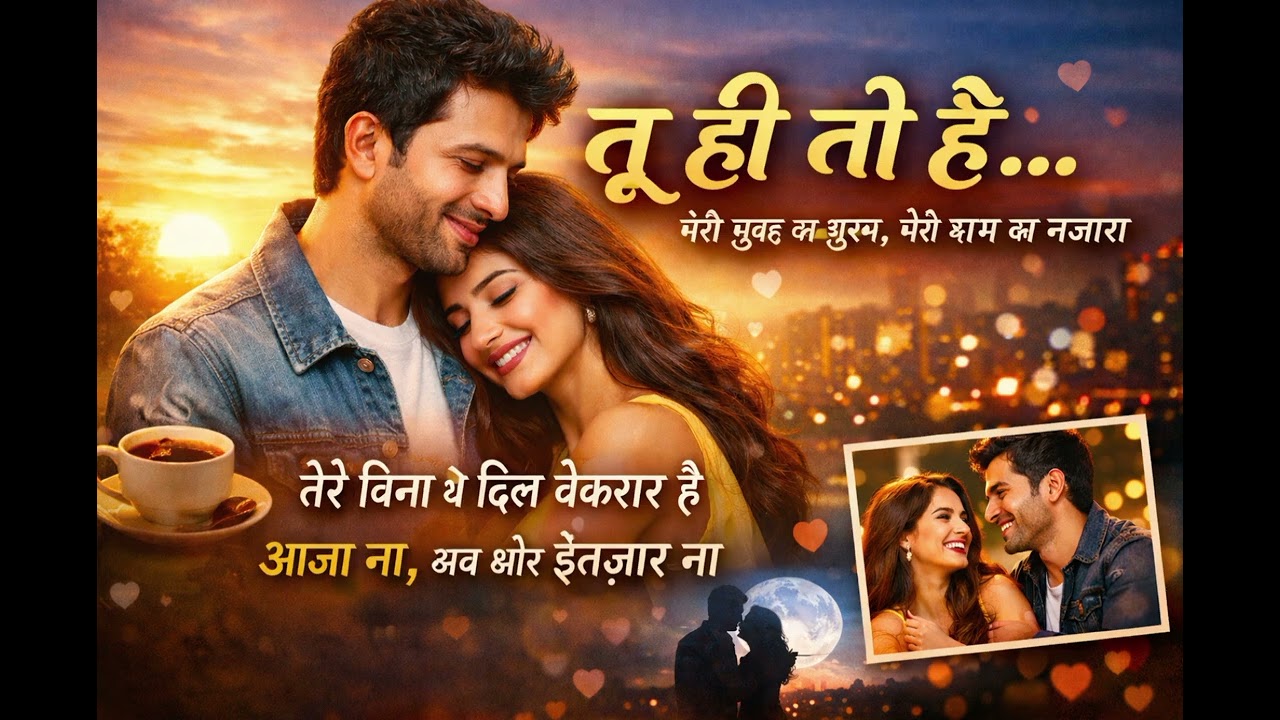 तू ही तो है | Romantic Hindi Love Song | 2026 new song hindi 2026