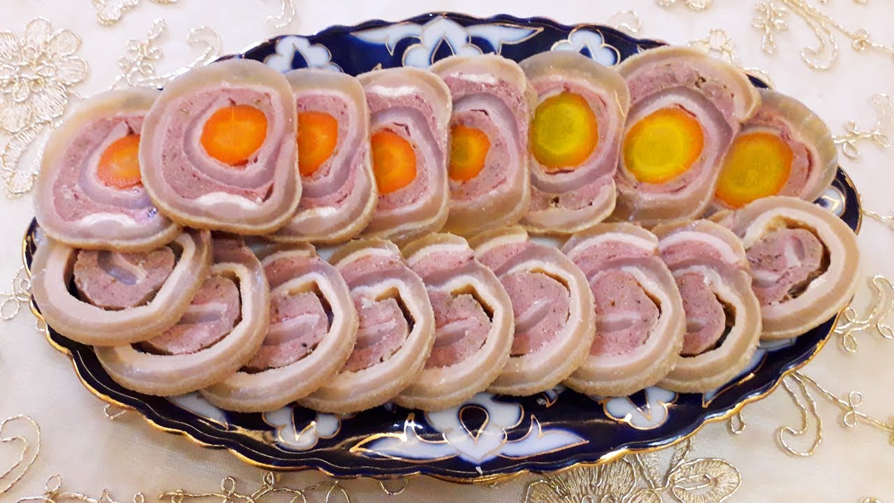 Рулет из требухи / Tripe roll