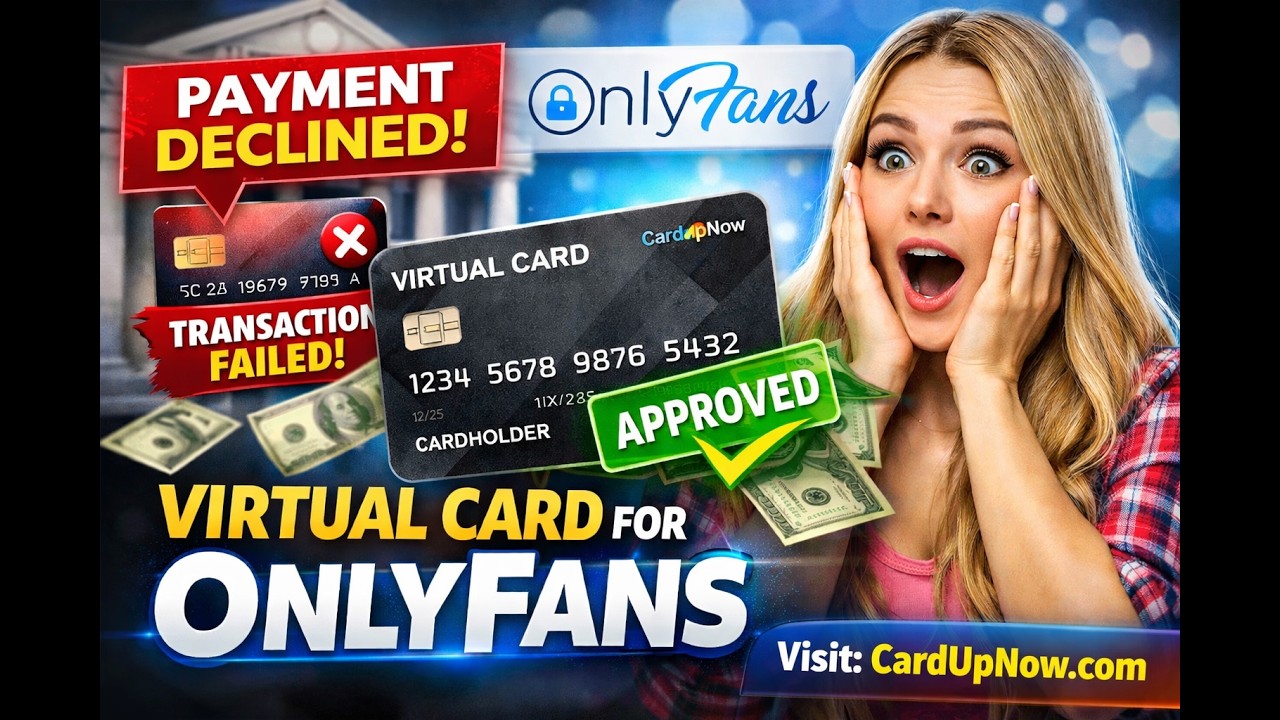CardUpNow &ndash; Virtual Prepaid Card for OnlyFans (No Payment Declines)