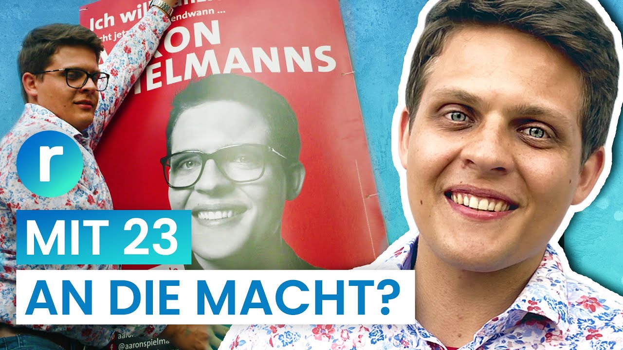 Aaron (23) will Kanzler werden: Er opfert alles für seinen Traum | reporter