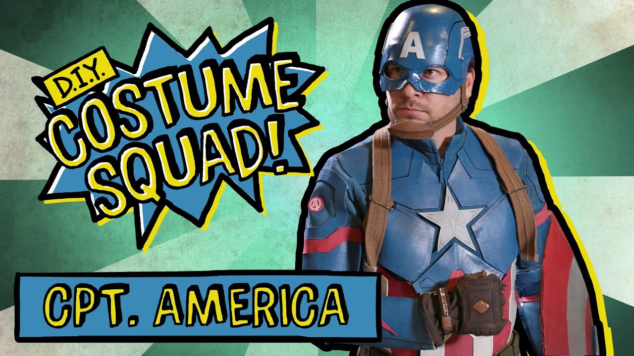 Make Captain America's Suit & Shield - DIY Costume Squad