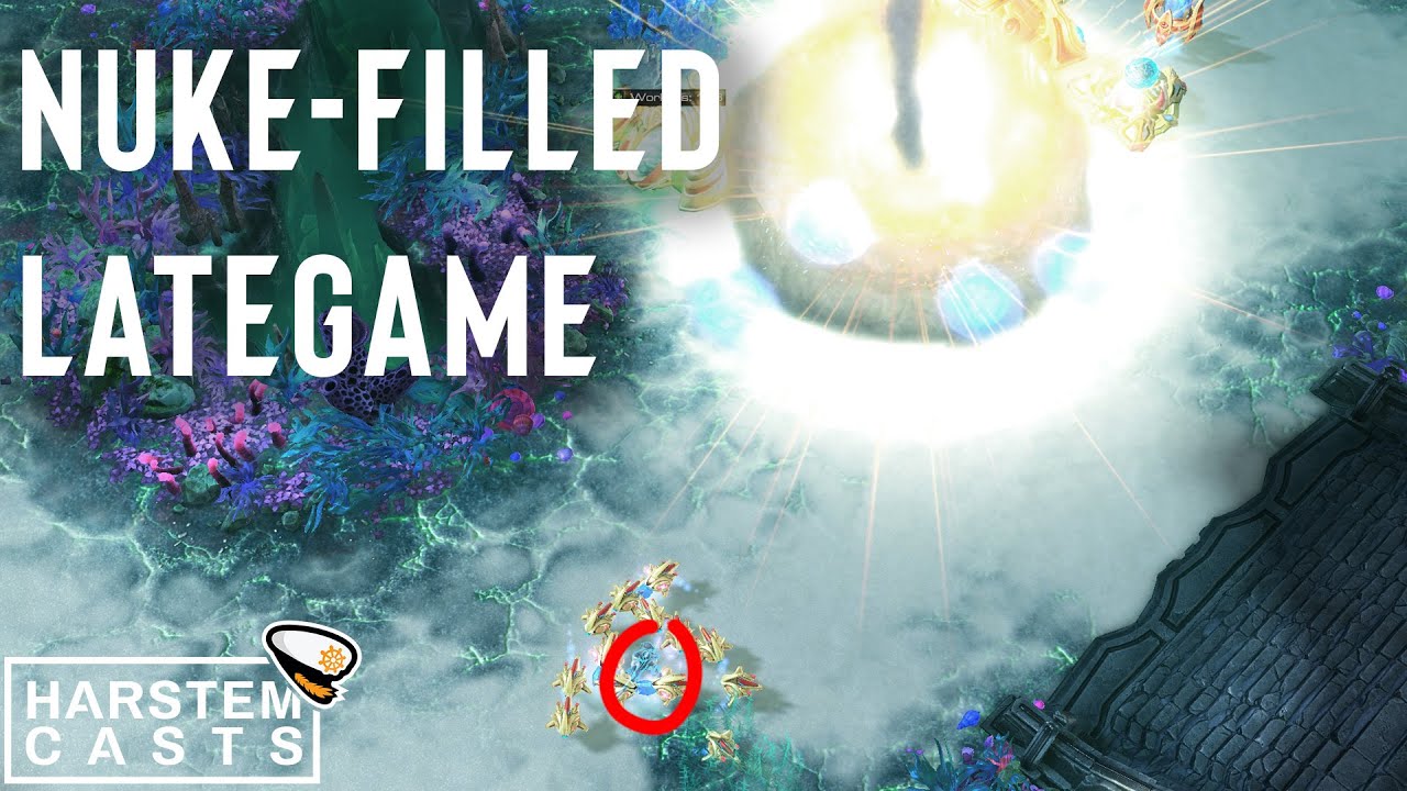 NUKE filled Lategame of StarCraft II | sOs(P) vs Gumiho (T)