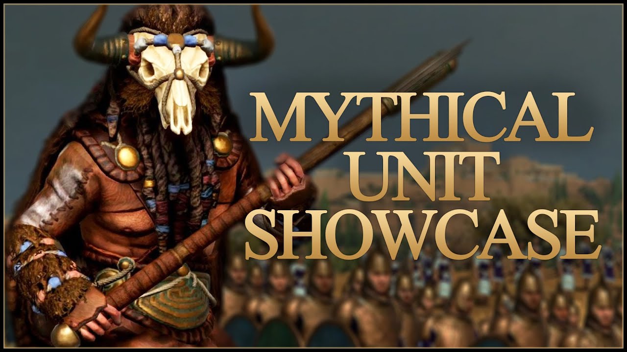 MYTHICAL UNIT SHOWCASE - Total War Saga: TROY!