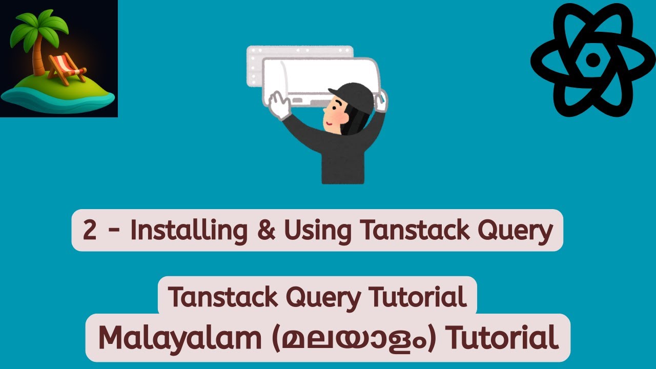Tanstack Query (React Query) | 2 - Установка и использование Tanstack Query | Учебное пособие на ...