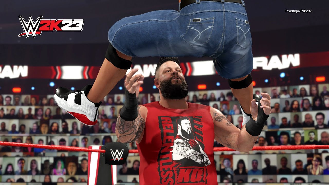 WWE 2K23 - Kevin Owens POP-UP POWERBOMB Compilation!