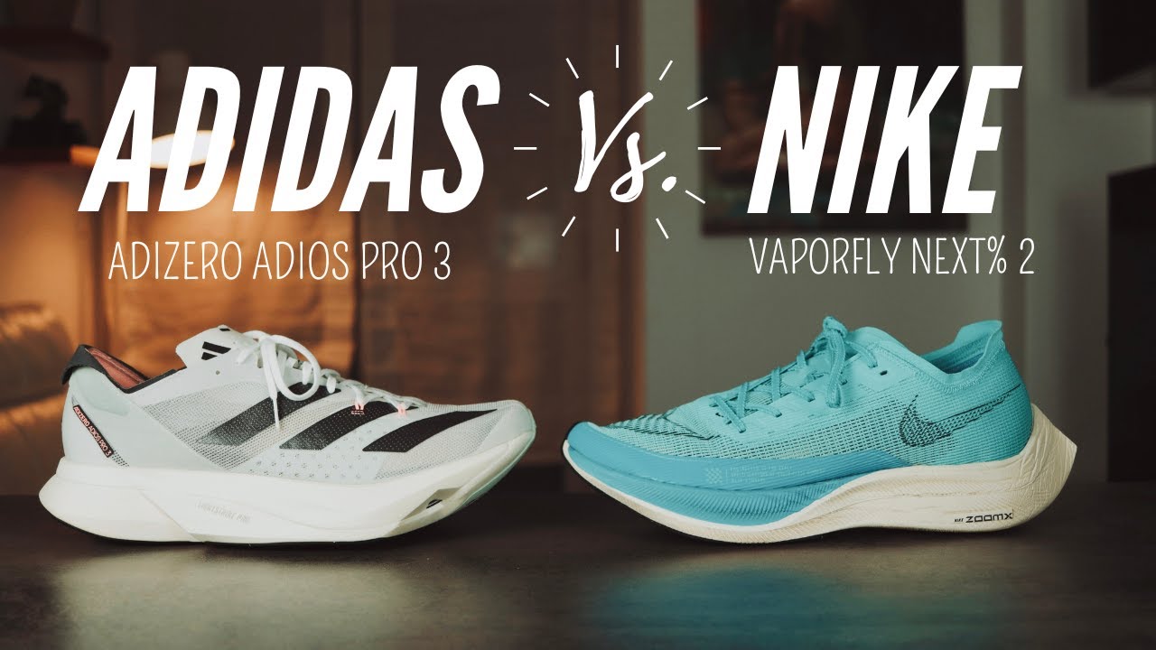 ADIDAS ADIZERO ADIOS PRO 3 ⚡️ Vs. NIKE VAPORFLY NEXT 2 🚀 ¿Cuál es mejor?