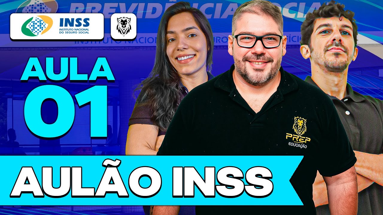 Concurso INSS 2025: Aulão de Português e Raciocínio Lógico para Gabaritar!