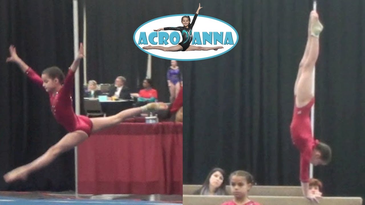 Annie the Gymnast | USAG New Level 5 Gymnastics Meet 3 | Acroanna