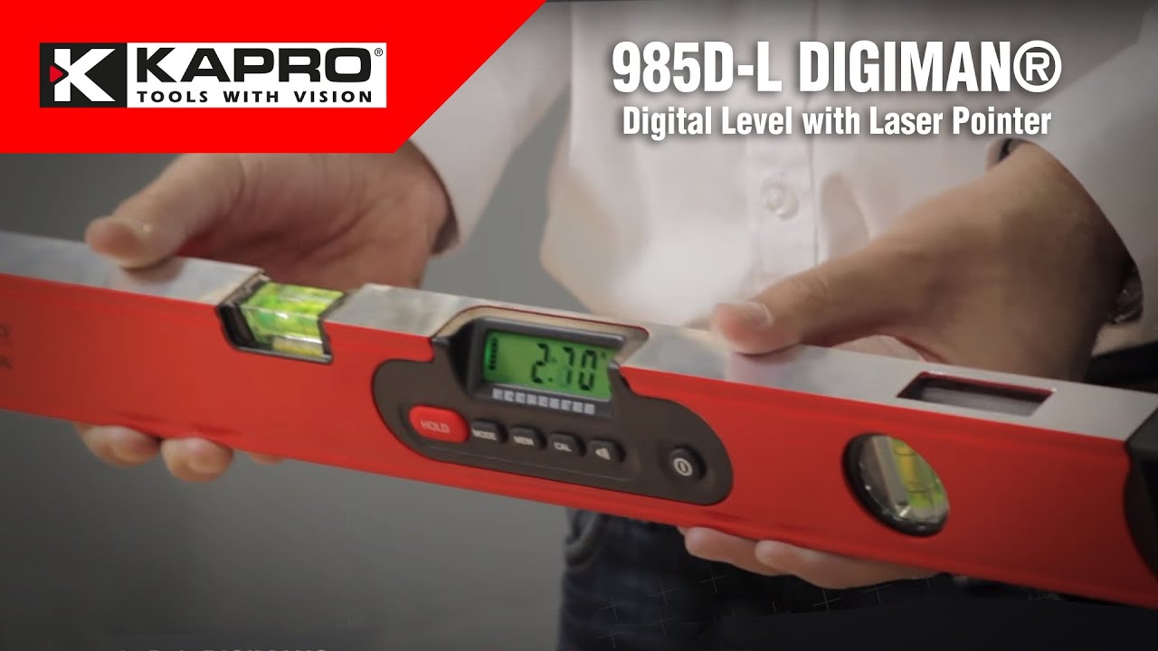 985D-L DIGIMAN® - Digital Level with Laser Pointer